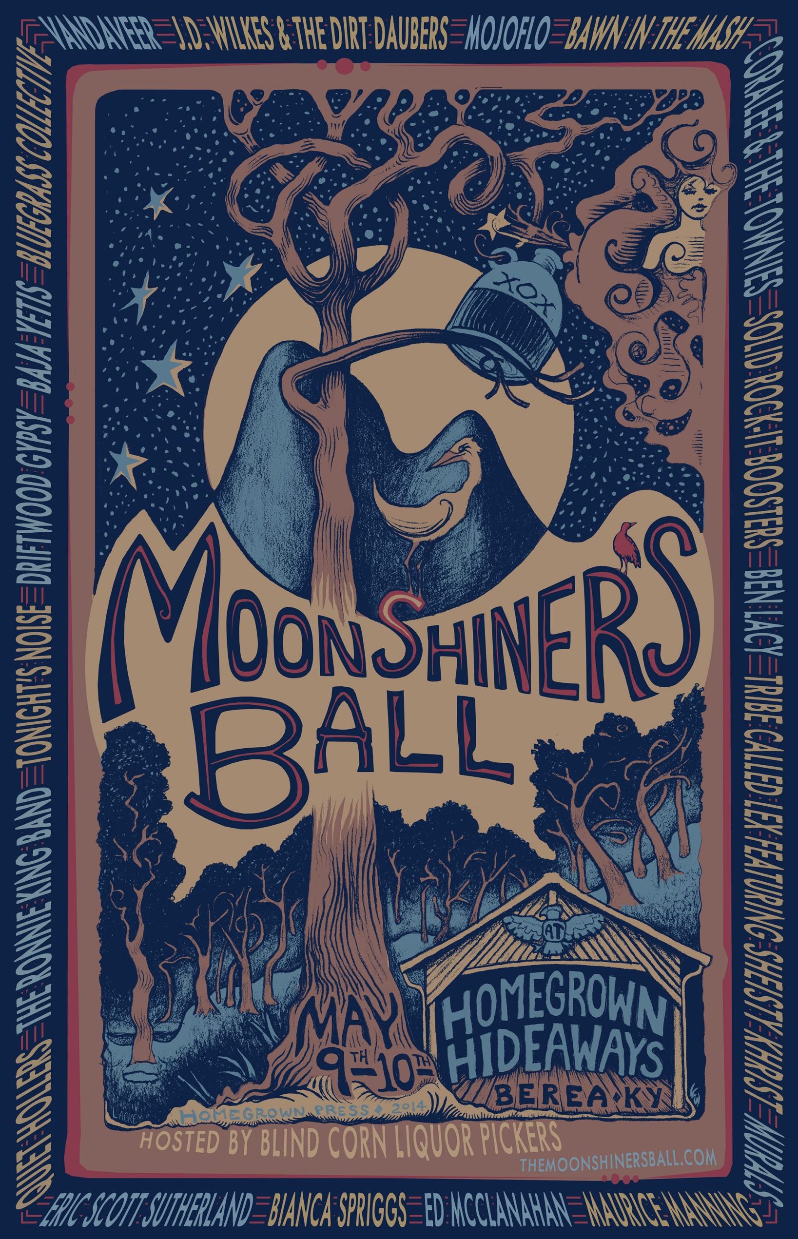 The Moonshiner’s Ball 2014 Lineup poster image