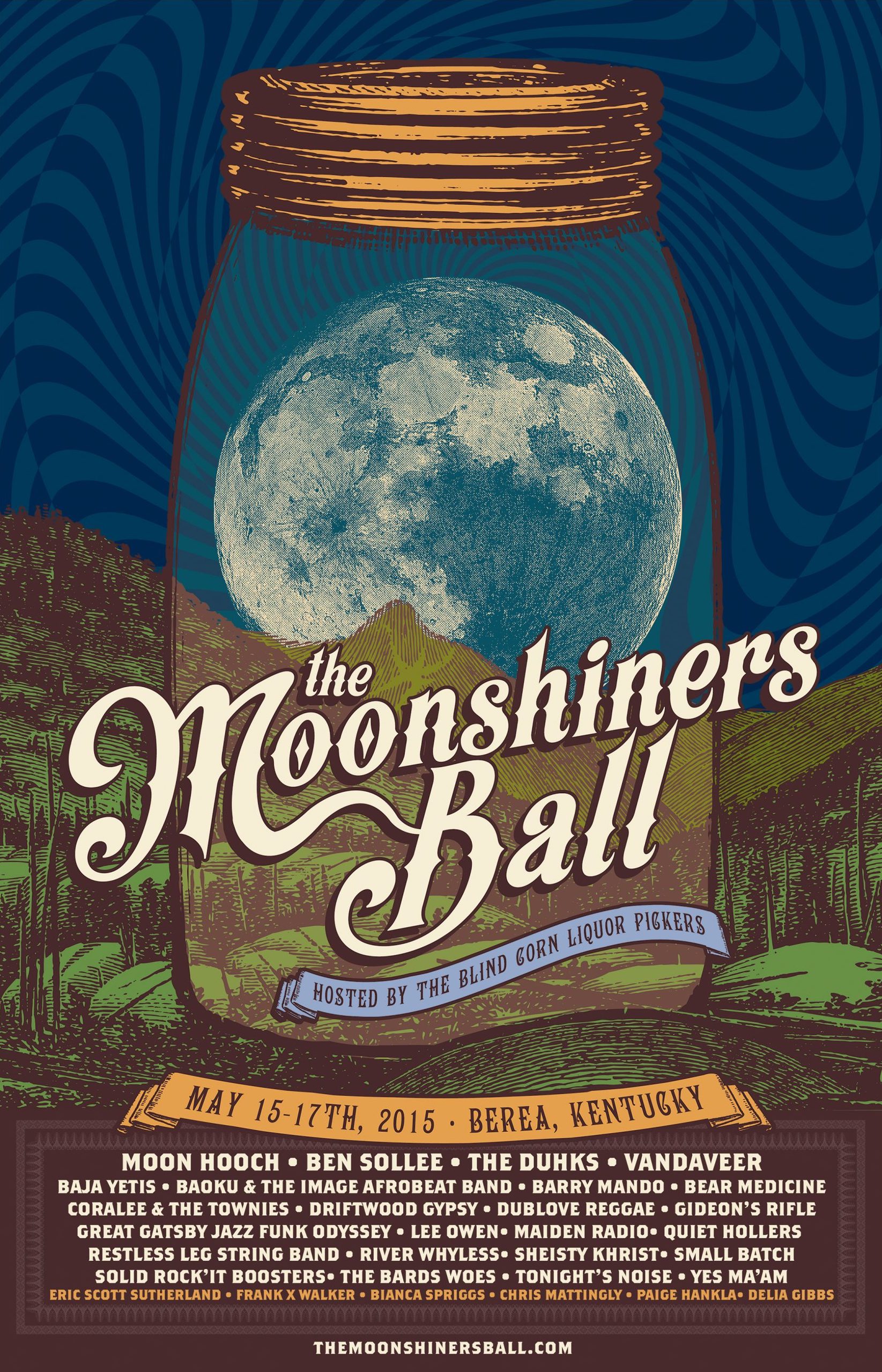 The Moonshiner’s Ball 2015 Lineup poster image