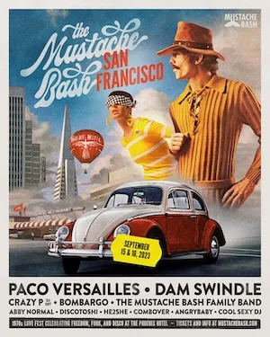 The Mustache Bash San Francisco 2023 Lineup poster image