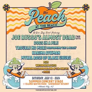 The Peach At The Beach 2024 Lineup poster image