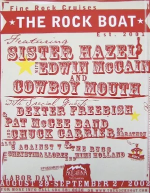 The Rock Boat 2002 Lineup poster image