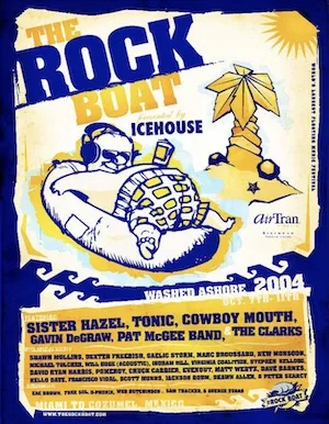 The Rock Boat 2004 Lineup poster image