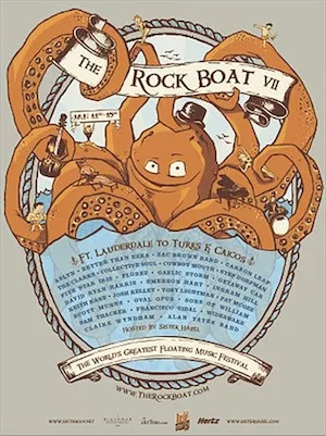 The Rock Boat 2007 Lineup poster image