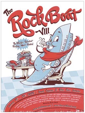 The Rock Boat 2008 Lineup poster image