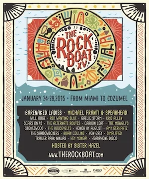 The Rock Boat 2015 Lineup poster image