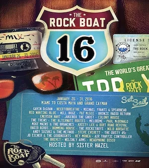 The Rock Boat 2016 Lineup poster image