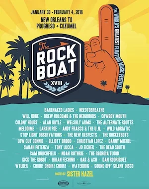 The Rock Boat 2018 Lineup poster image