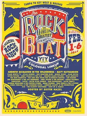 The Rock Boat 2019 Lineup poster image