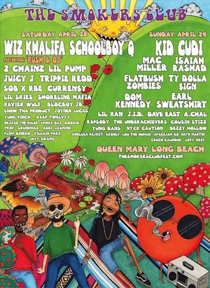 The Smokers Club Fest 2018 Lineup poster image
