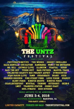 The Untz Festival 2016 Lineup poster image