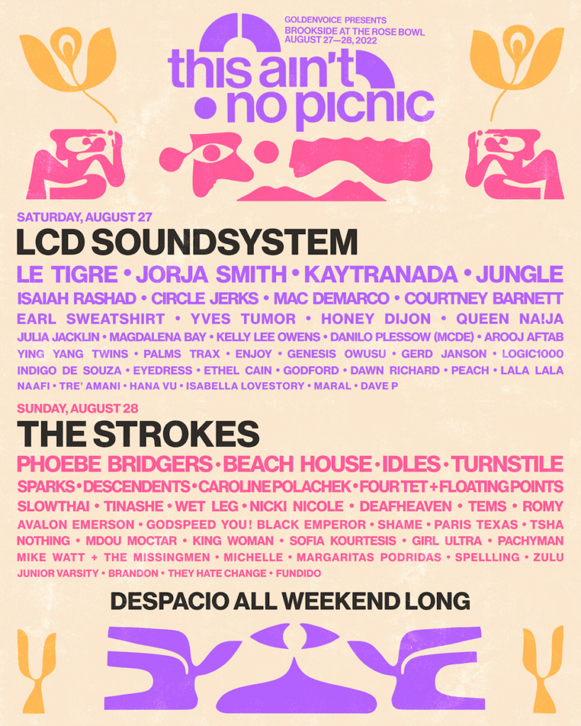 this aint no picnic 2022 daily lineup