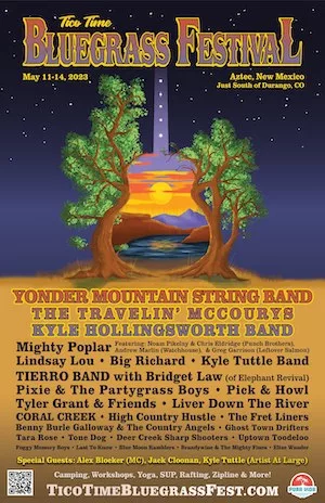 Tico Time Bluegrass Festival 2023 Lineup poster image