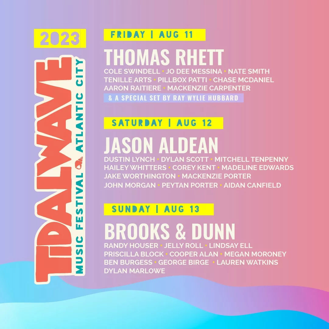 TidalWave Music Festival 2023 Lineup Announced Grooveist