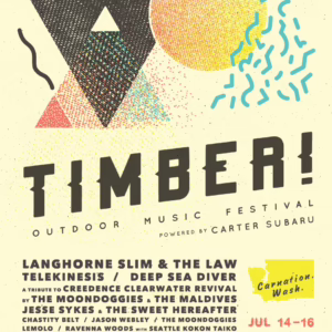 Timber! Outdoor Music Festival 2016 Lineup poster image