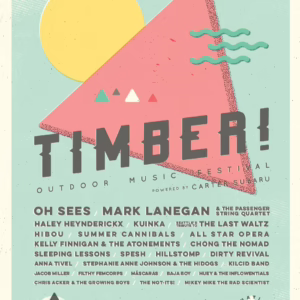 Timber! Outdoor Music Festival 2019 Lineup poster image