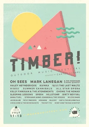 Timber! Outdoor Music Festival 2019 Lineup poster image