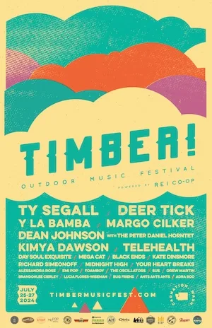 Timber! Outdoor Music Festival 2024 Lineup poster image
