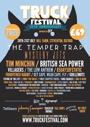 Truck Festival 2012 Lineup poster image