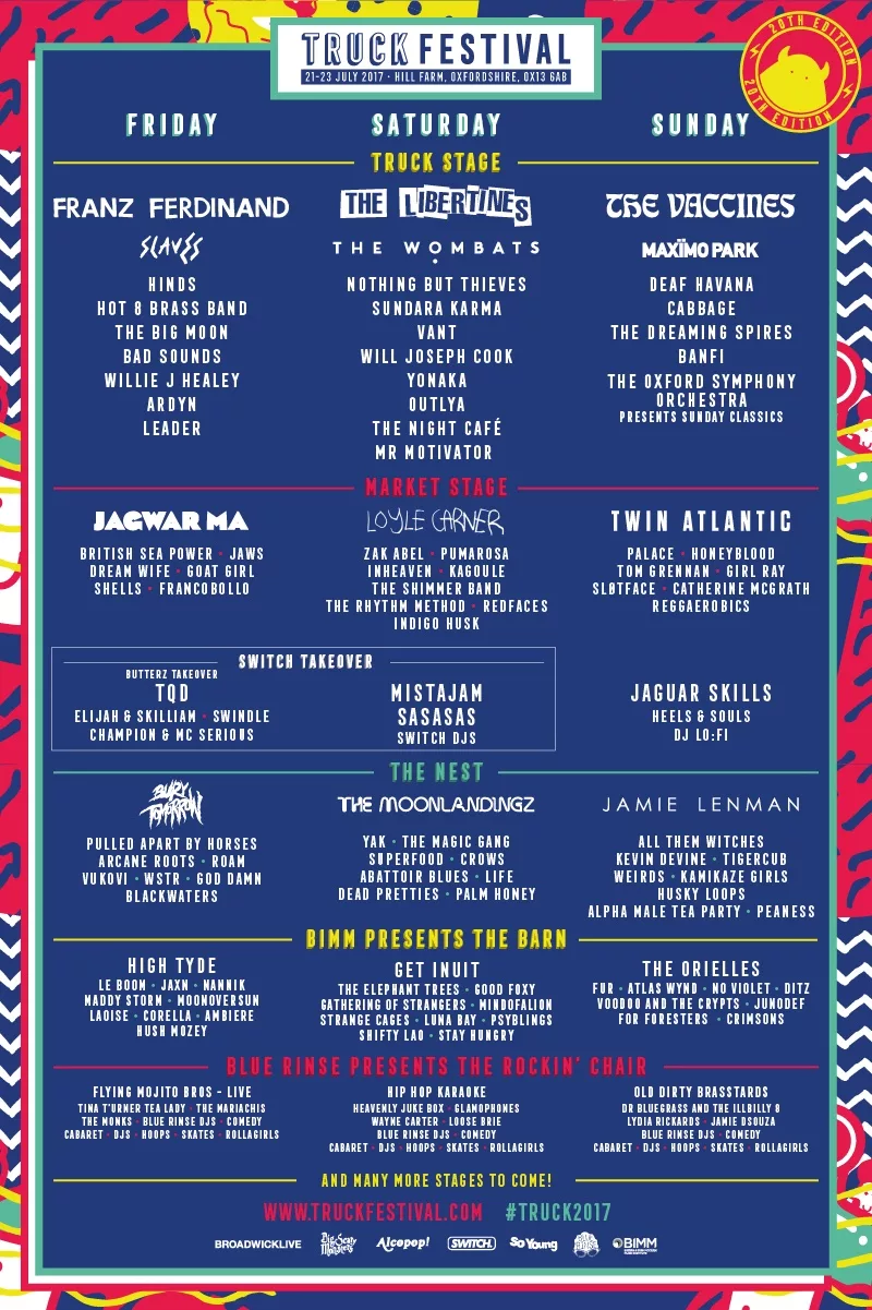 Truck Festival 2017 Lineup poster image