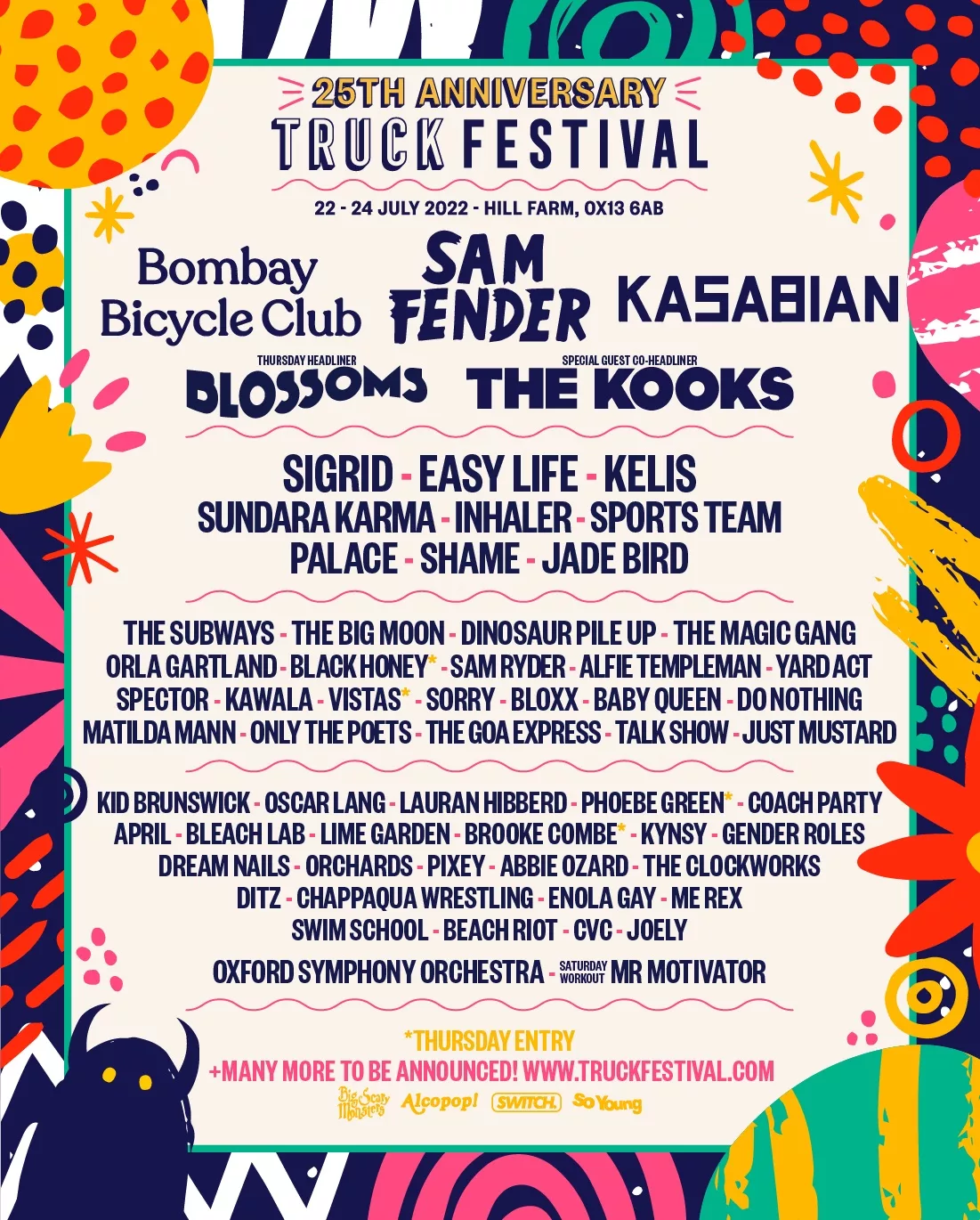 Truck Festival 2022 Lineup poster image