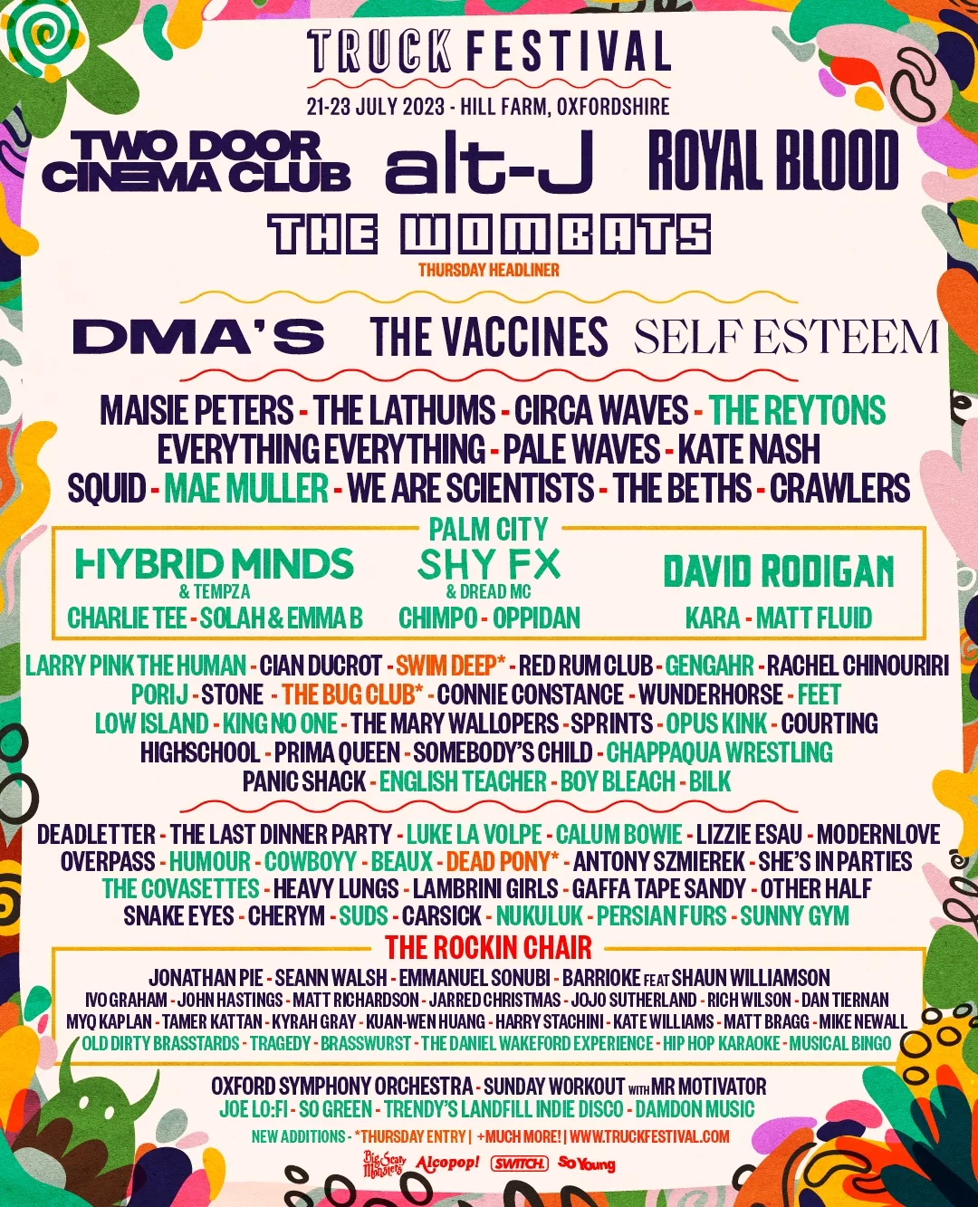 Truck Festival 2023 Lineup poster image