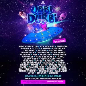 Ubbi Dubbi Festival 2023 Lineup poster image