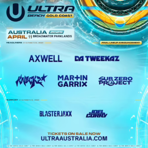 Ultra Beach Gold Coast 2025 Lineup poster image