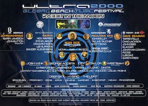 Ultra Music Festival 2000 Lineup poster image