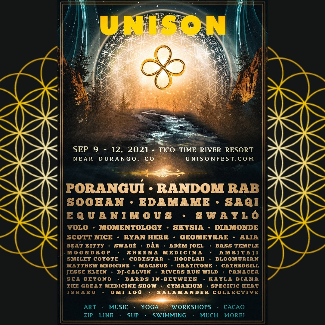 Unison Festival 2021 Lineup poster image