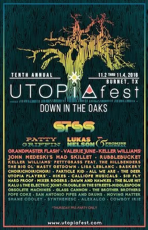 UTOPiAfest 2018 Lineup poster image