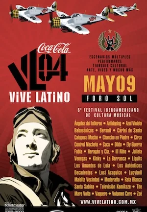 Vive Latino 2004 Lineup poster image