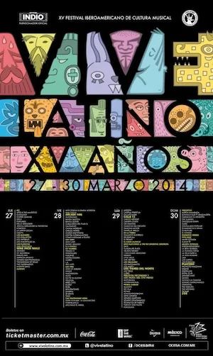 Vive Latino 2014 Lineup poster image
