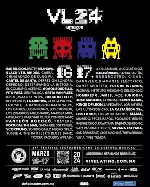 Vive Latino 2024 Lineup poster image