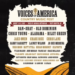 Voices of America Country Music Fest 2023 Lineup poster image