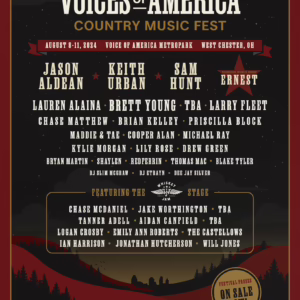 Voices of America Country Music Fest 2024 Lineup poster image