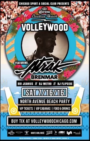 Volleywood Chicago 2016 Lineup poster image