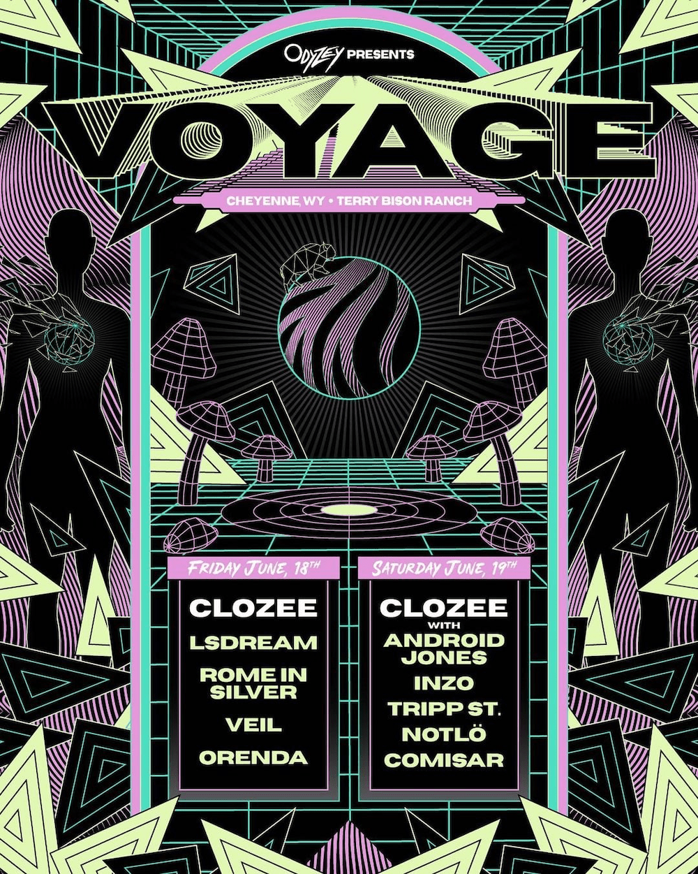 Voyage At The Chinook 2021 Lineup poster image