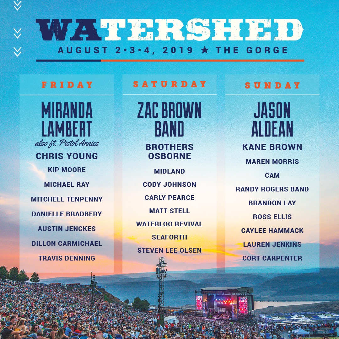 Watershed Festival 2019 Lineup Grooveist