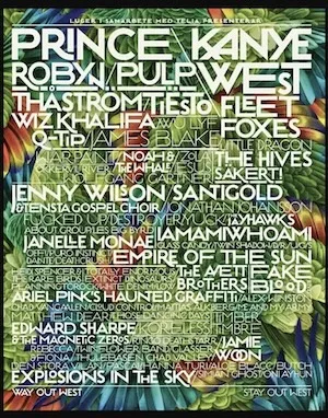 Way Out West 2011 Lineup poster image