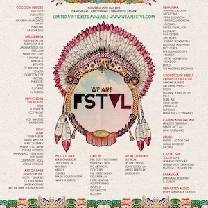 We Are FSTVL 2013 Lineup poster image