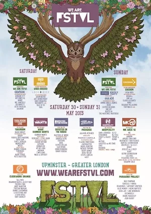 We Are FSTVL 2015 Lineup poster image
