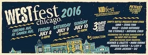 West Fest Chicago 2016 Lineup poster image