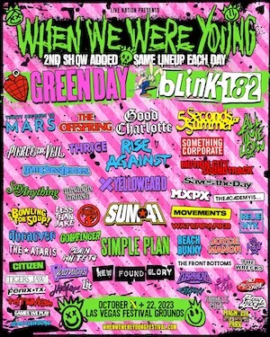 When We Were Young Festival 2023 Lineup poster image