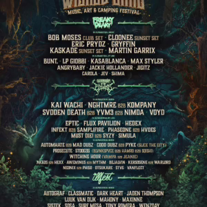 Wicked Oaks Festival 2025 Lineup poster image
