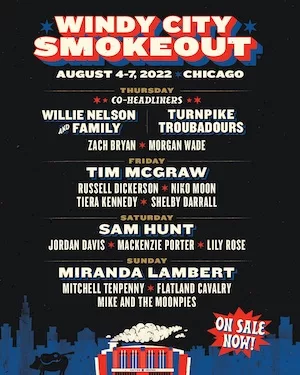 Windy City Smokeout 2022 Lineup poster image