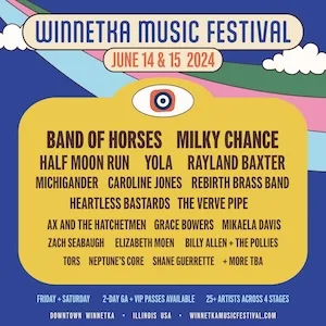 Winnetka Music Festival 2024 Lineup poster image