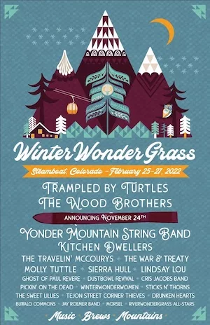 WinterWonderGrass Steamboat 2022 Lineup poster image