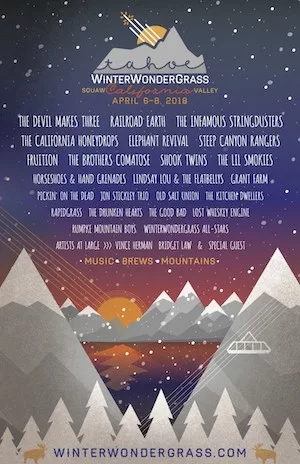 WinterWonderGrass Tahoe 2018 Lineup poster image