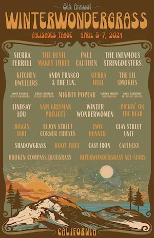 WinterWonderGrass Tahoe 2024 Lineup poster image