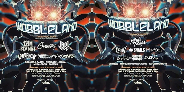 Wobbleland 2015 Lineup poster image